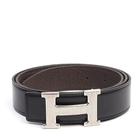 Hermes h buckle belt